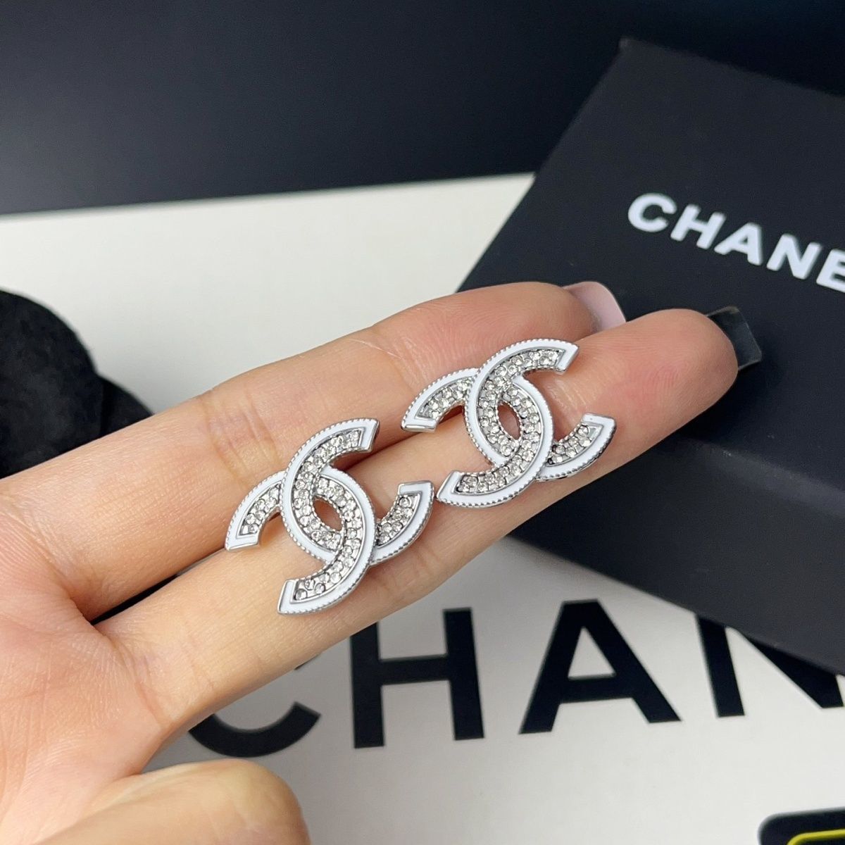 Elegant stylish earrings
