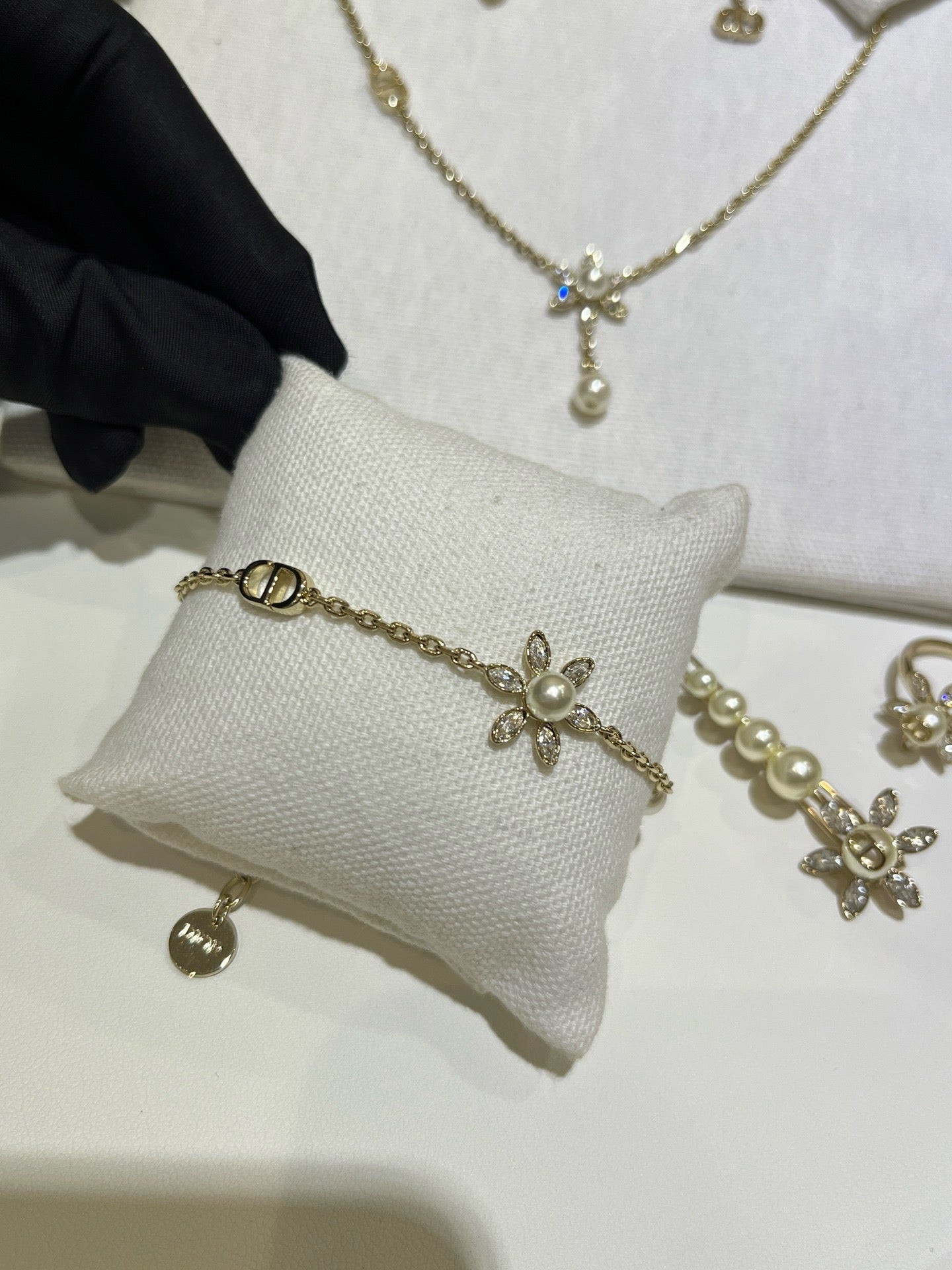 Sunflower Pearl Bracelet