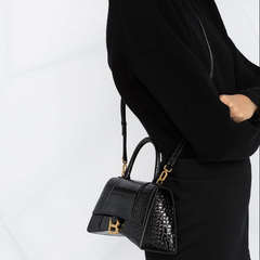 Crocodile leather pattern Tote Crossbody Bag