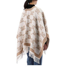 Fashion Wool Jacquard Cape