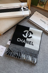 Classic colorblock scarf