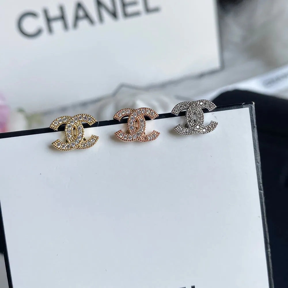 Fashion Mini Diamond Earrings