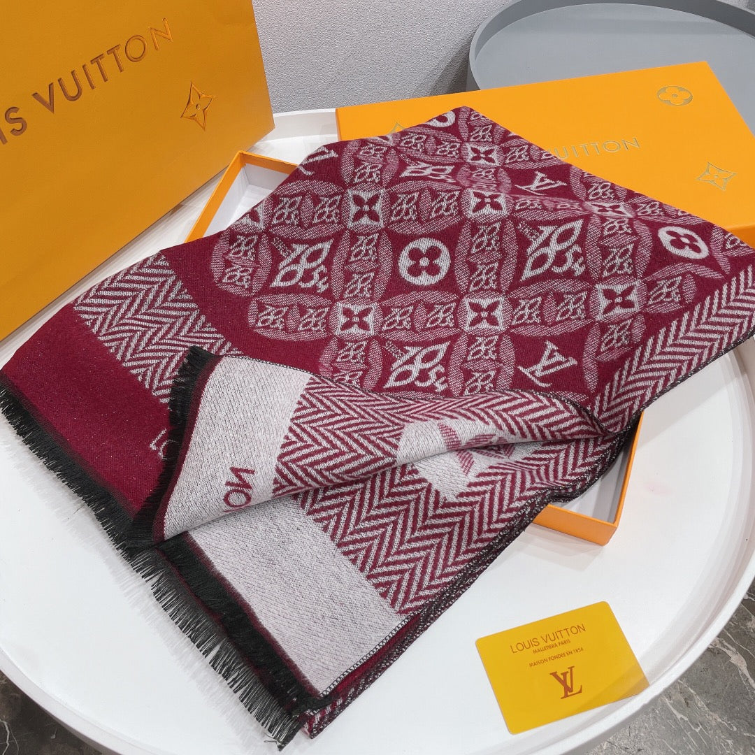 Jacquard Warm Scarf Shawl