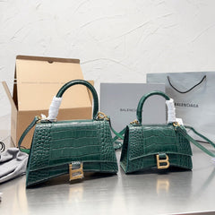 Crocodile leather pattern Tote Crossbody Bag