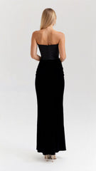 Strapless Maxi Dress
