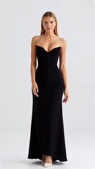 Strapless Maxi Dress