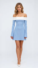 Off-Shoulder Mini Dress