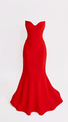 Strapless Maxi Dress