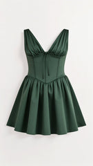 Satin Mini Dress
