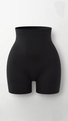 High-Waisted Mid Thigh Shorts