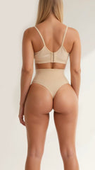 Seamless Mid Waist Thong