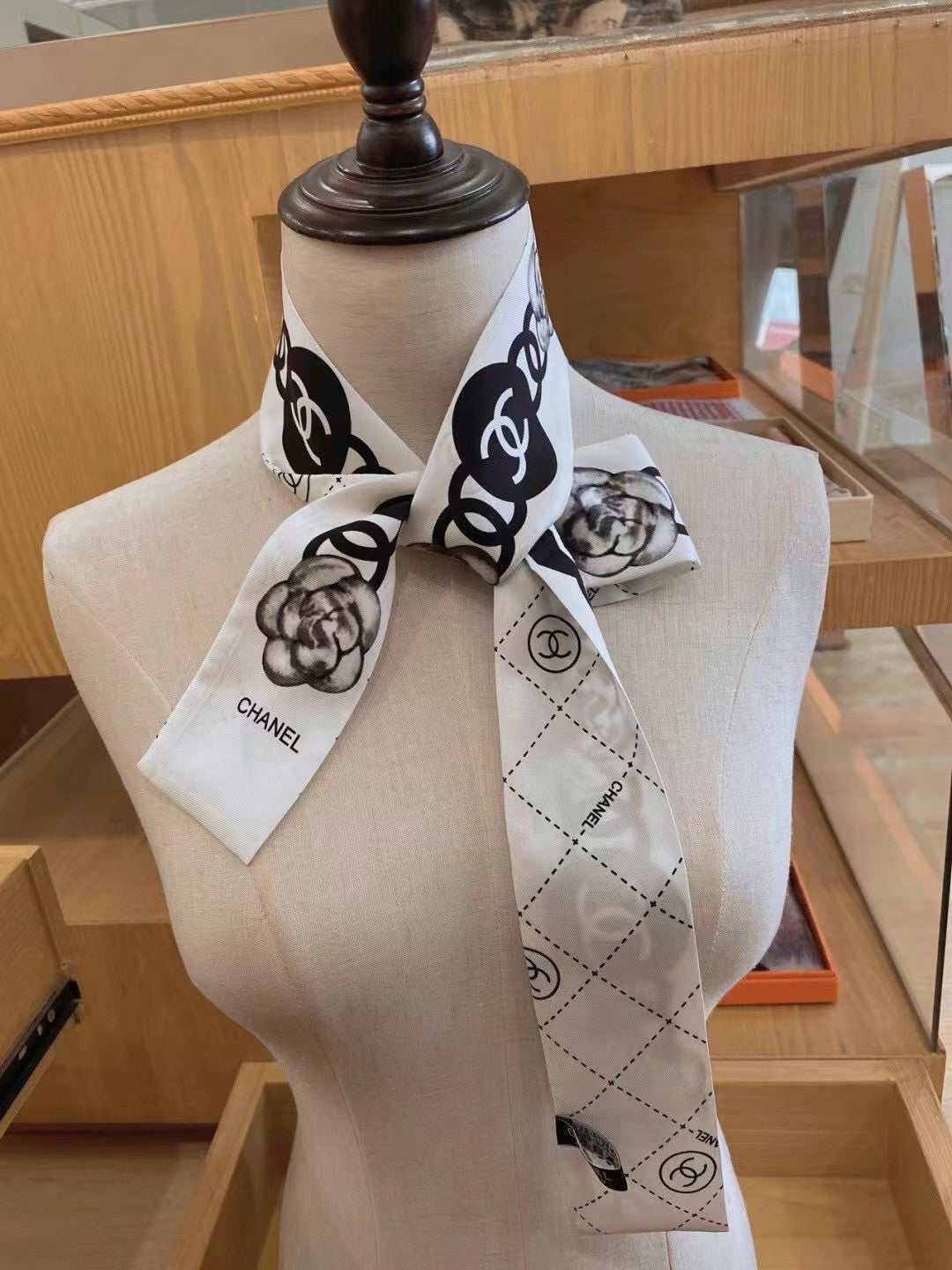 Camellia Silk Double Ribbon