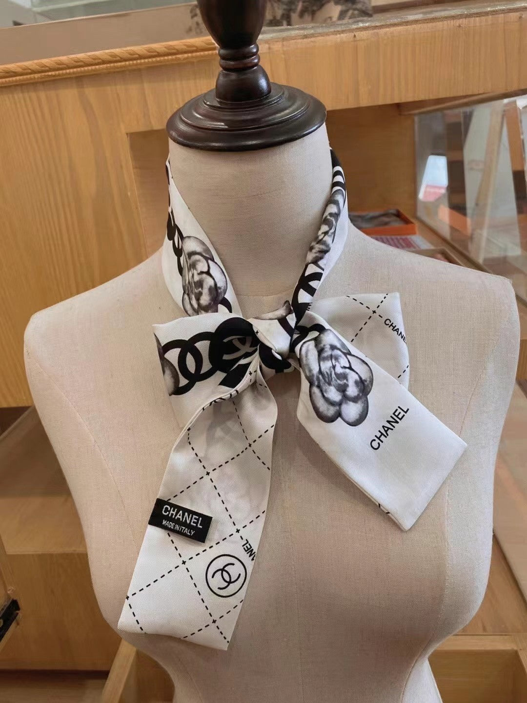 Camellia Silk Double Ribbon