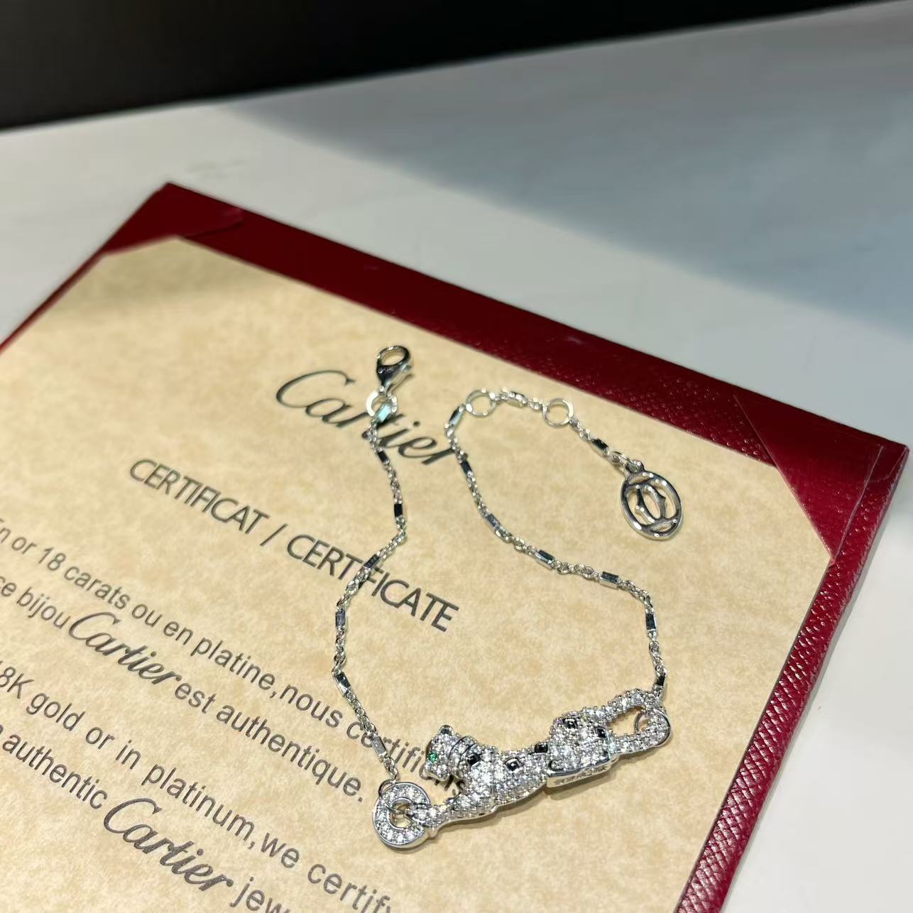 Diamond Leopard Bracelet