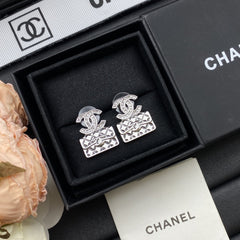 stylish bag pendant earrings
