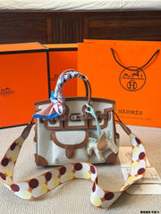 Canvas long shoulder strap handbag