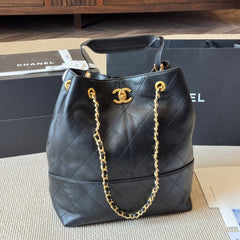 Vintage Argyle Tote Bag