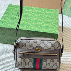 Vintage camera messenger bag