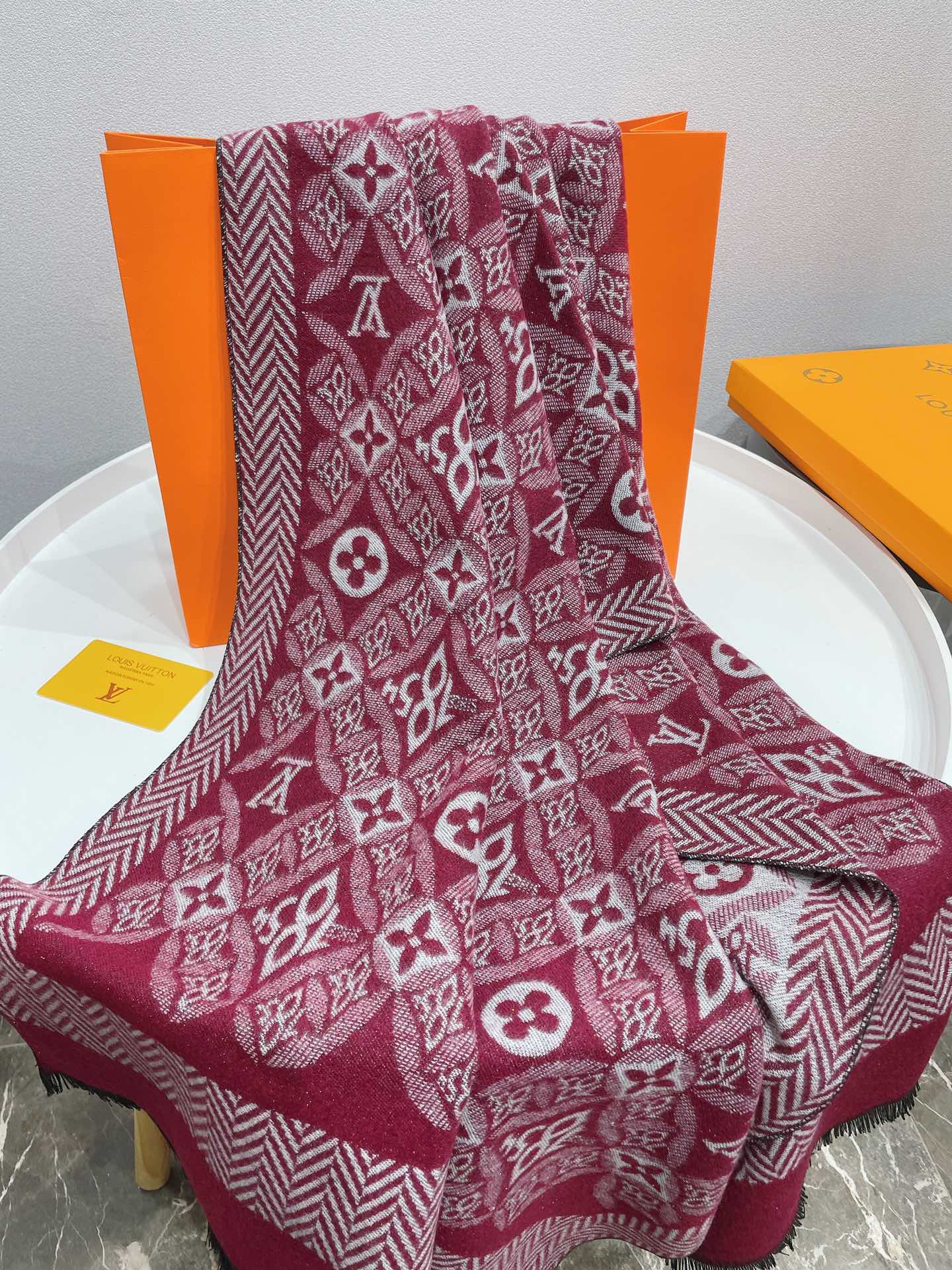 Jacquard Warm Scarf Shawl