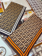 Letter Square Scarf