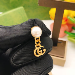Tassel Earrings with Pearls