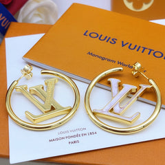 Round Oil Drop Earrings