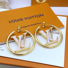 Round Oil Drop Earrings
