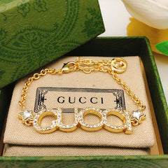Diamond Letters bracelet