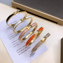 Classic 6mm Narrow Enamel Bracelet
