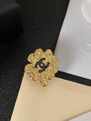 Lucky Four-Leaf Clover Brooch
