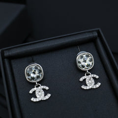 Painted Sugar Cube Earrings