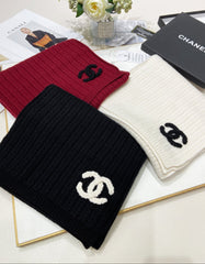 Fashionable diamond jacquard knitted 100% cashmere scarf