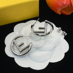 Fashionable Classic Hoop Earrings