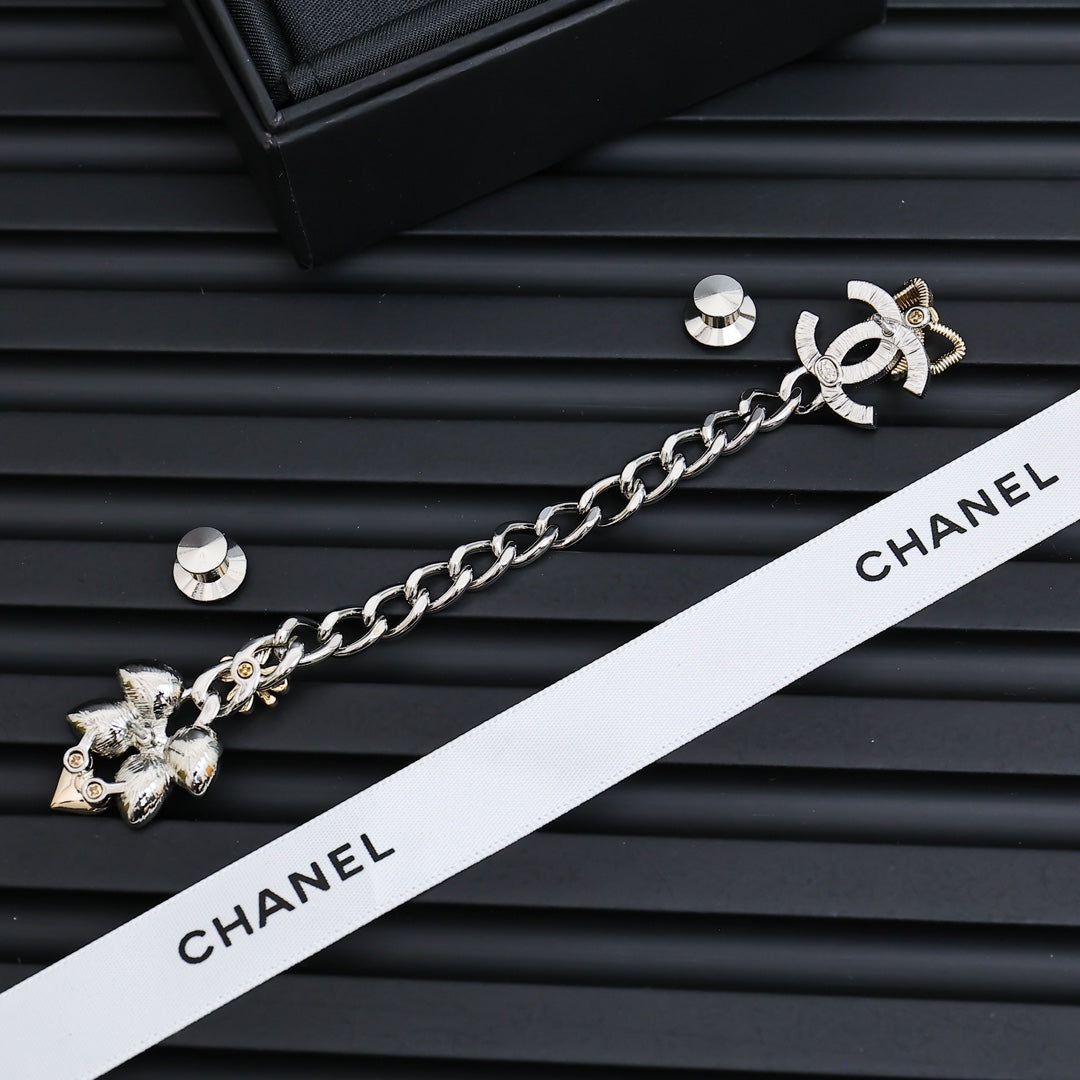Multi-element Chain Brooch