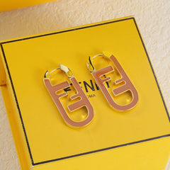 Fashionable Enamel Earrings