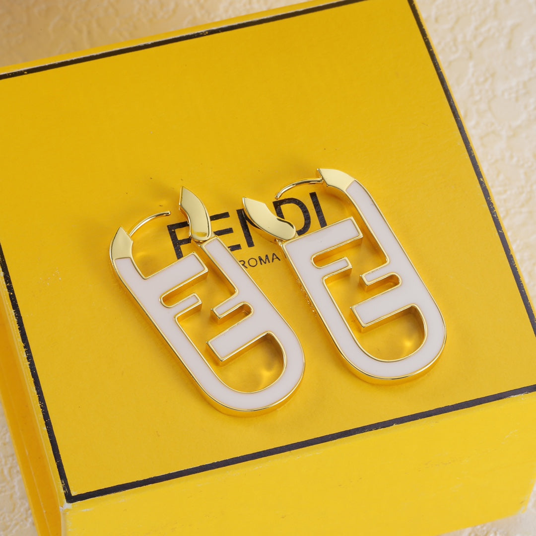 Fashionable Enamel Earrings