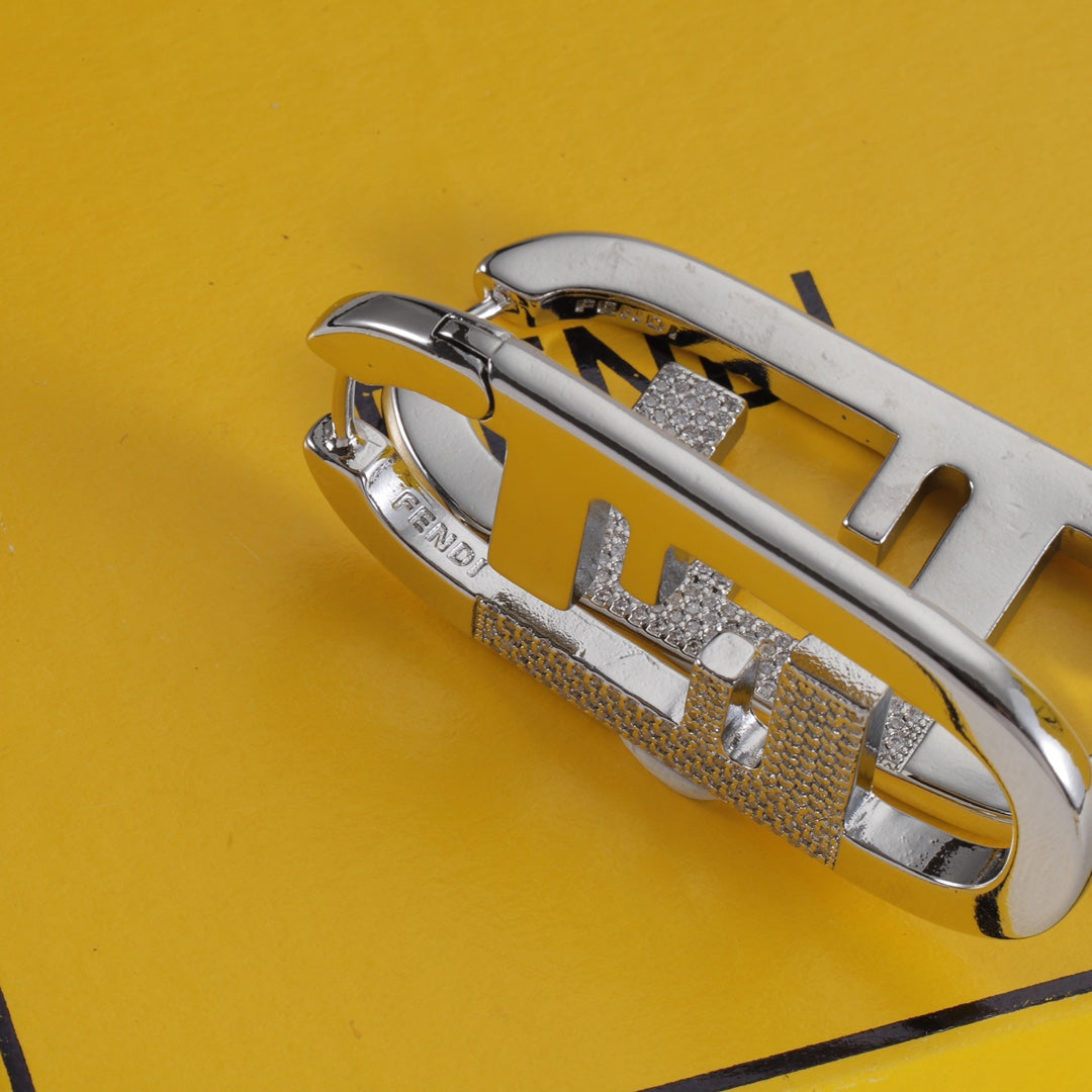 Fashionable 2 Colors Diamond Earrings