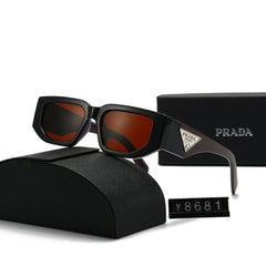 Square-frame sunglasses