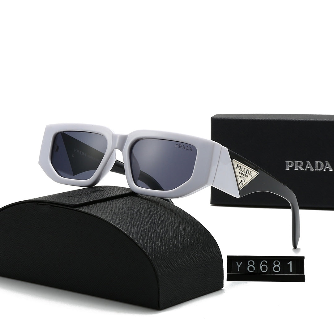 Square-frame sunglasses