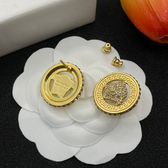 Full Diamond Avatar Earrings