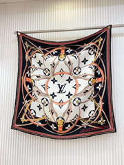 Modern Stylish Printed Square Silk Scarf