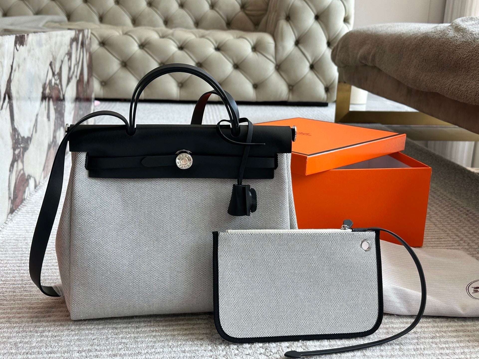 Canvas fashion shopping bag