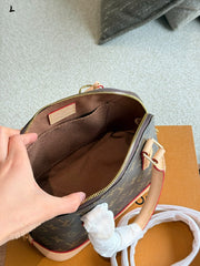 Printed Letter Shell Bag