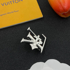 Versatile Monogram Brooch
