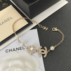 Flower Crystal Bracelet
