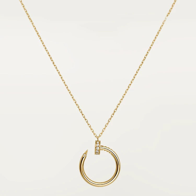 Fashion nail pendant necklace