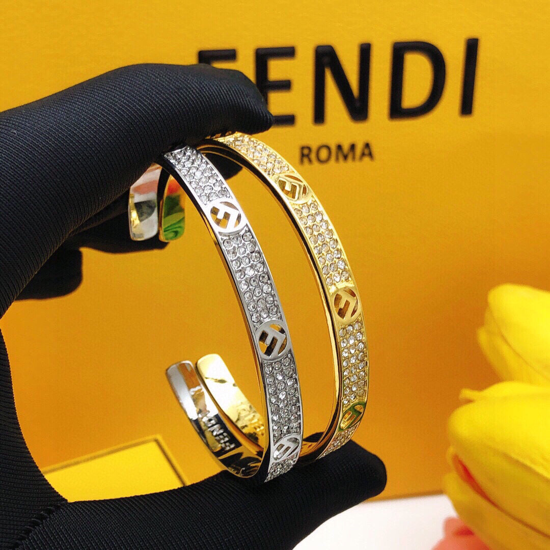 Diamond Open Bracelet