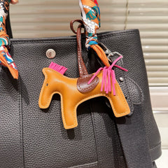 Large Leather Hand-held Garden Bag