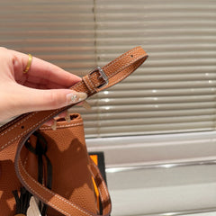 Leather Hand-held Garden Small Bag