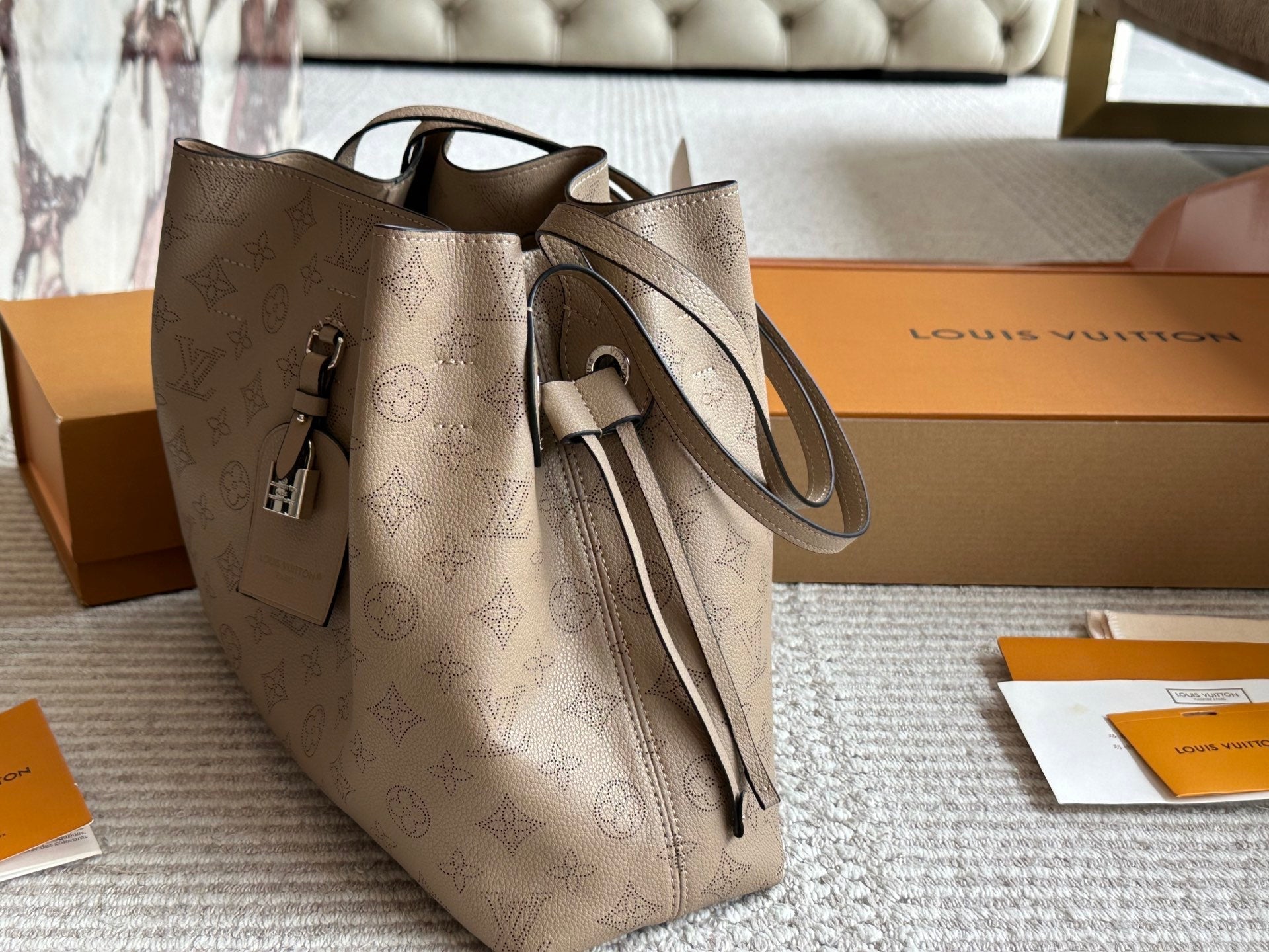 Hollow printed bag